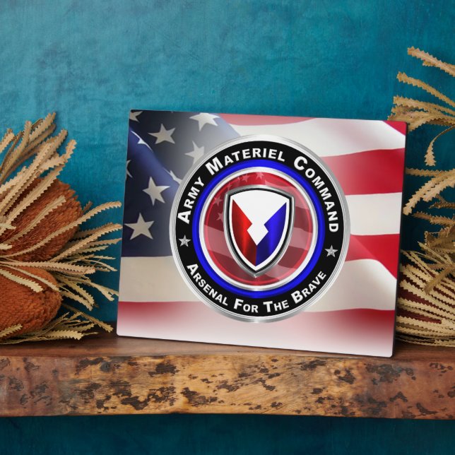 Army Materiel Command  Plaque (Side)