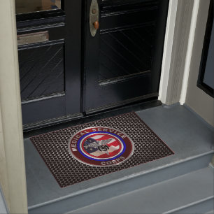 Army Medical Service Corps Doormat
