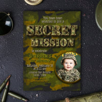 Army - Military - Soldier Boy Birthday 