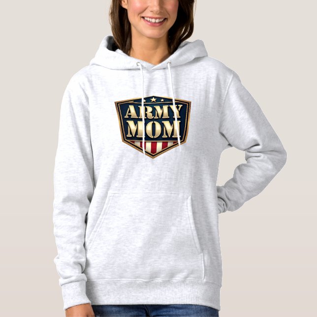 Army MOM Hoodie (Front)