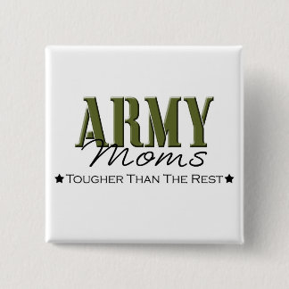 Army Moms Button