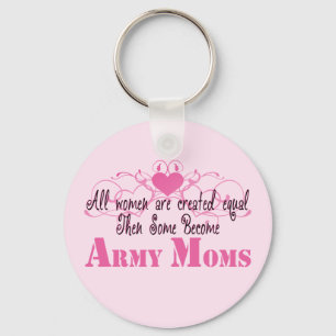 Army Mum, Created Equal Key Ring