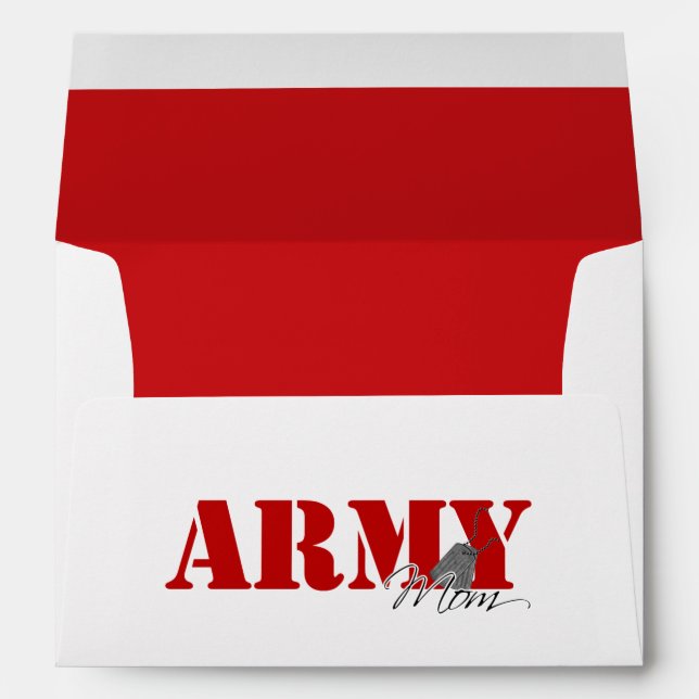 Army Mum Envelopes (Back (Bottom))
