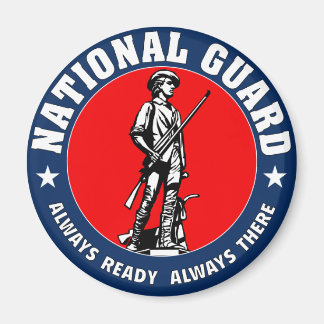 Army National Guard Military Logo Magnet