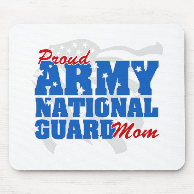 Army National Guard Mum Mouse Pad (Front)