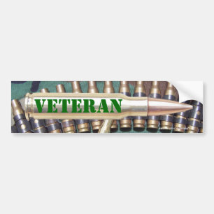 army  navy air force marines military veterans bumper sticker