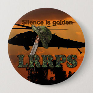 Army Navy Air Force Marines Rangers LRRPS Recon 10 Cm Round Badge