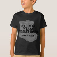 Army Niece Uncle Combat Boots