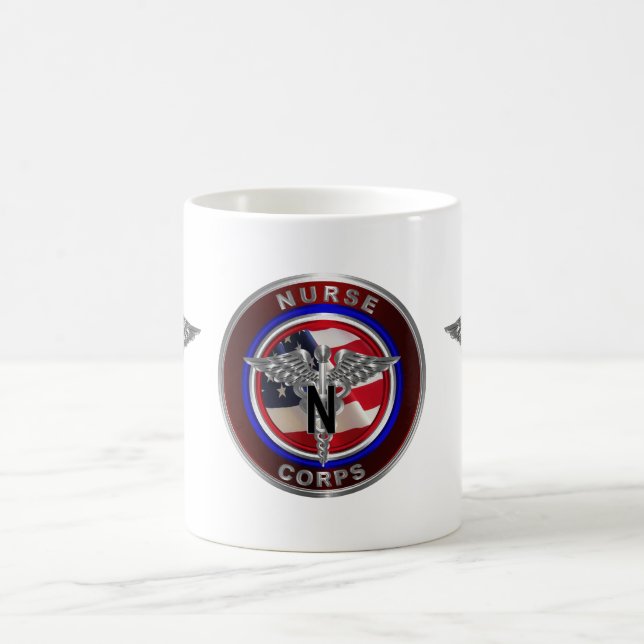 Army Nurse Corps  Coffee Mug (Center)