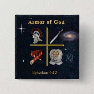 Army of God 15 Cm Square Badge