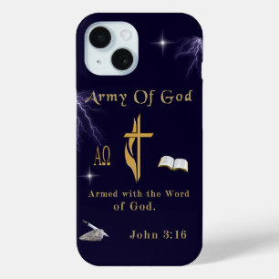 Army Of God iPhone 15 Case