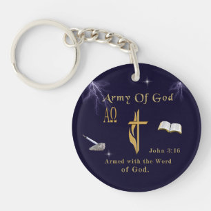 Army of God Key Ring