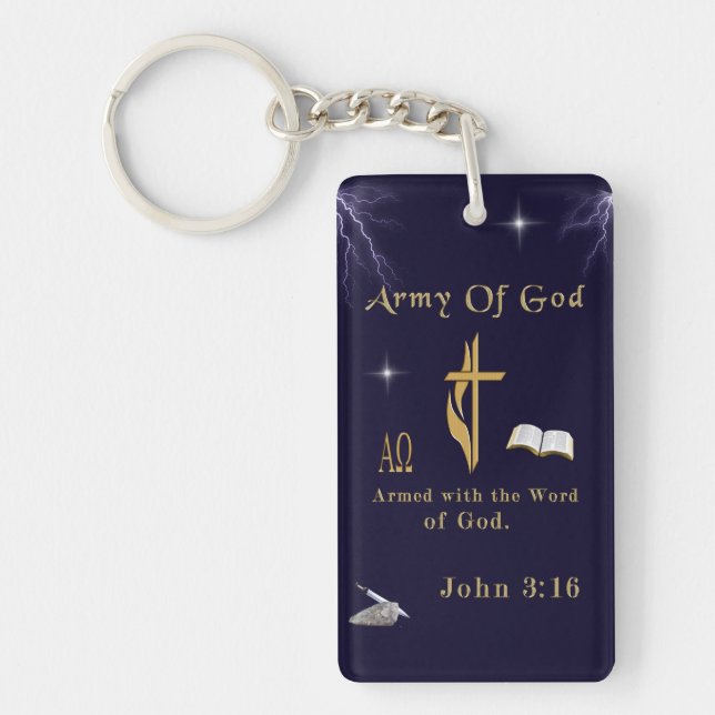 Army of God Key Ring (Front)