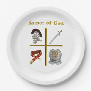Army of God Paper Plate
