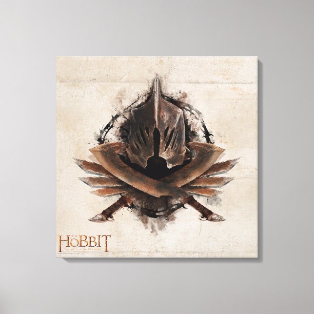 Army Of Orcs Weaponry Canvas Print (Front)