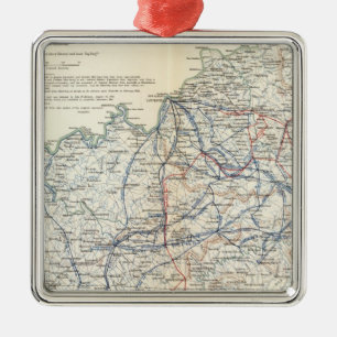 Army of the Cumberland Metal Tree Decoration