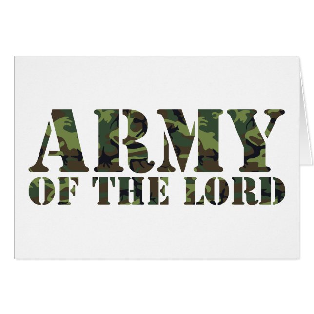 Army Of the Lord (Front Horizontal)