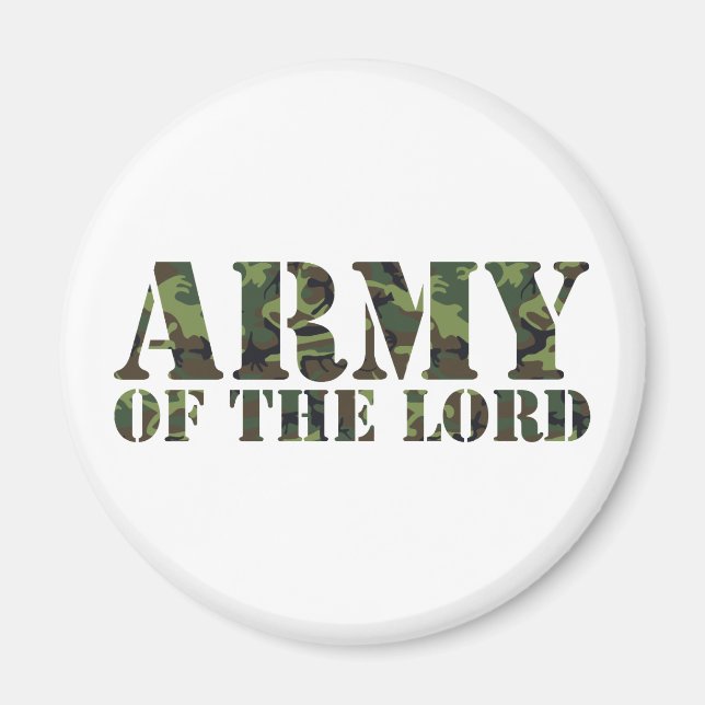 Army Of the Lord Magnet (Front)