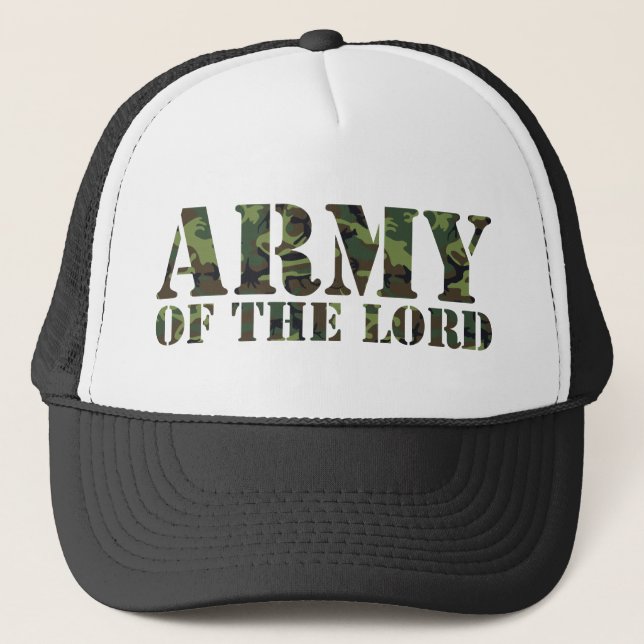 Army Of the Lord Trucker Hat (Front)