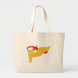 Army Pathfinder Insignia Large Tote Bag