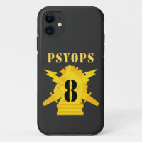 Army - PSYOPS w Branch Insignia - 8th Battalion