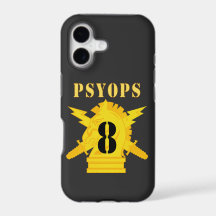 Army - PSYOPS w Branch Insignia - 8th Battalion