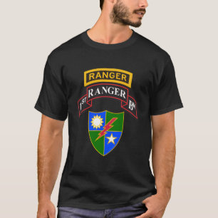 Army Ranger Shirt - 1St Ranger Shirt - Scroll Tab 