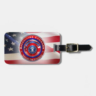 Army Recruiting Command Luggage Tag