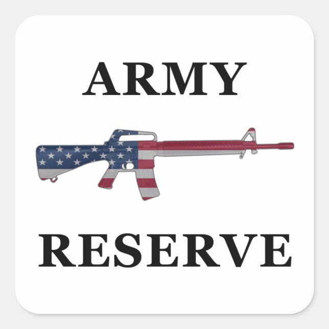 Army Reserve M16 Sticker (Front)