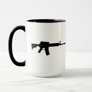 Army rifle mug