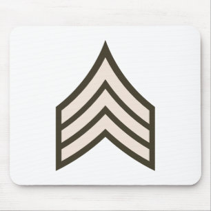 Army Sergeant rank Mouse Pad