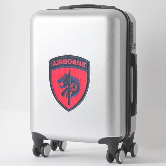 Army SOCAFRICA Special Ops Veterans Contour Sticke (Suitcase)