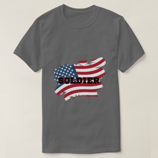 Army Soldier T-Shirt (Design Front)