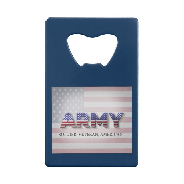 Army “Soldier, Veteran, American” (Front)