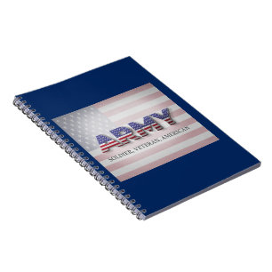 Army Soldier Veteran Notebook