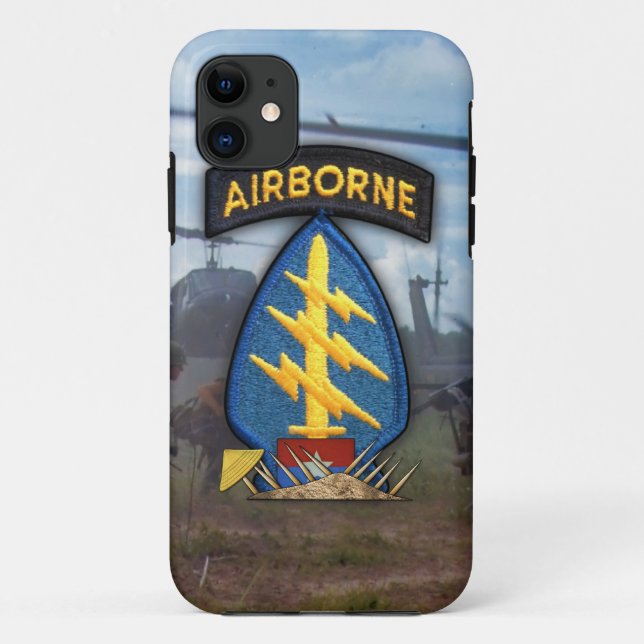 Army special forces green berets nam Case-Mate iPhone case (Back)
