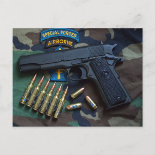 army special forces green berets vets Postcard
