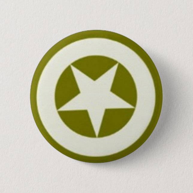Army Star Button (Front)