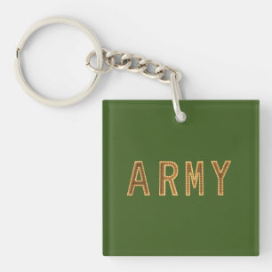 Army Strength Key Ring