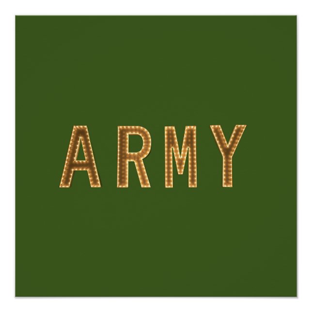 Army Strength Poster (Front)
