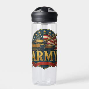 Army Tank Water Bottle