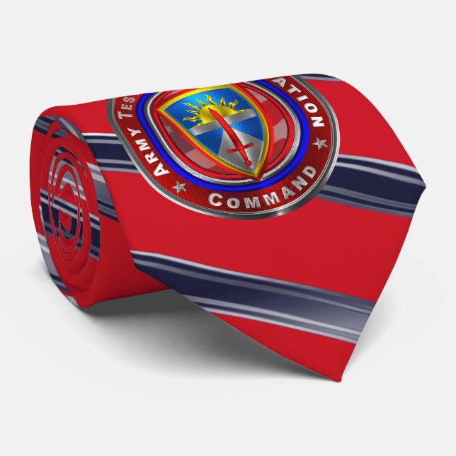 Army Test and Evaluation Command Tie (Rolled)