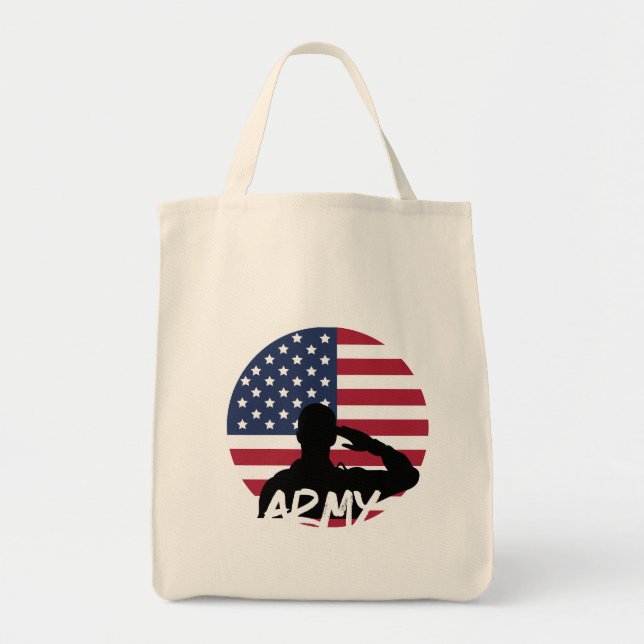 Army Tote Bag (Front)