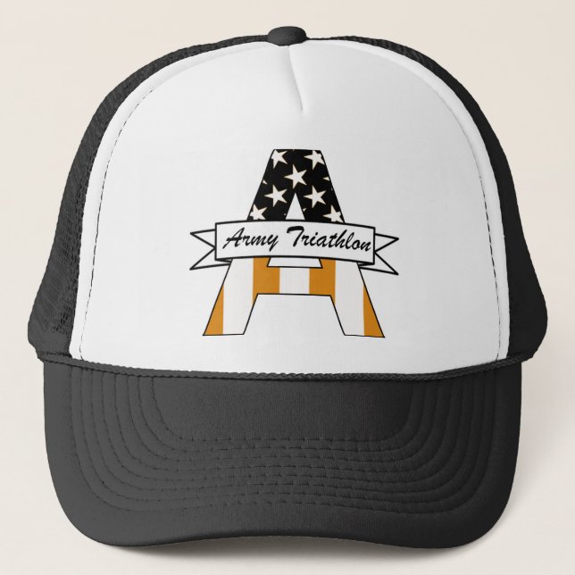 Army Triathlon Trucker Hat (Front)