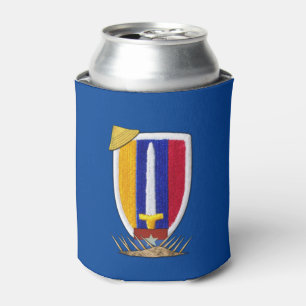 Army USARV Vietnam War Patch Veterans Vets Can Cooler