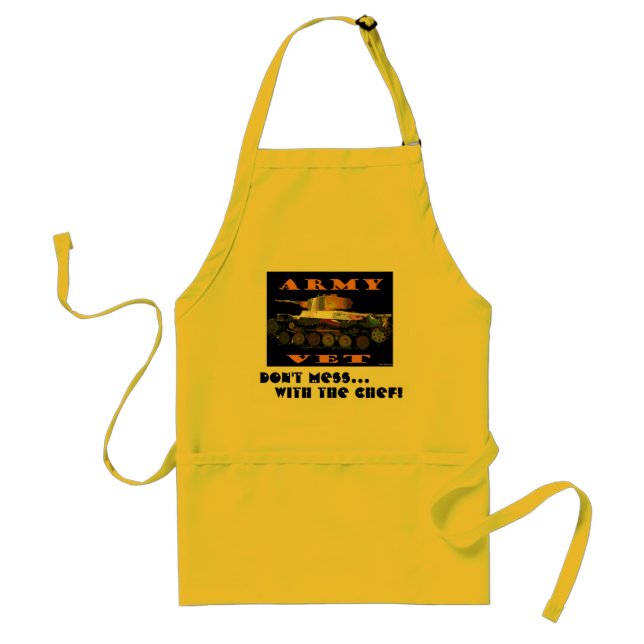 Army Vet Tanker Apron (Front)