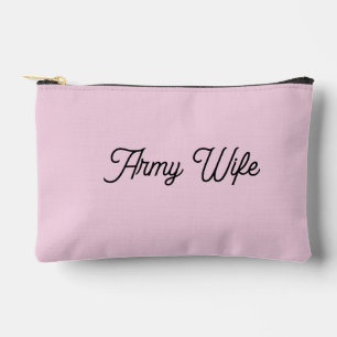 Army Wife cosmetic bag