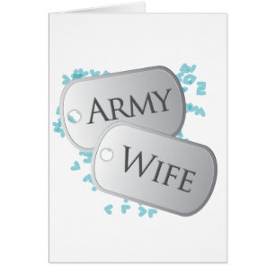 Army Wife Dog Tags