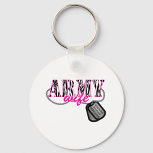 Army Wife Key Ring