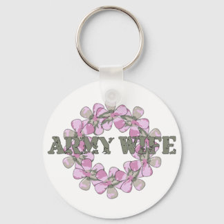 ARMY WIFE KEY RING